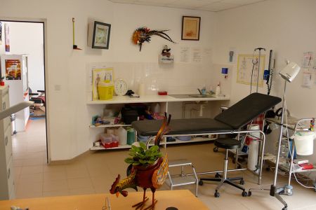 Illustration : Salle de soins de l'infirmerie d'Hoedic